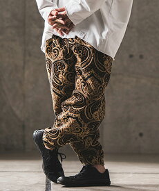 【GLIMCLAP(グリムクラップ)】Gobelins tapestry balloon silhouette pants バルーンパンツ(15-086-gla-cd)