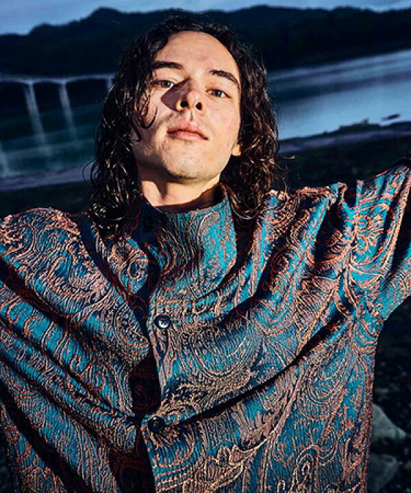 楽天市場】【glamb(グラム)】Stand Collar Paisley SH スタンドカラー 