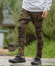【CAMBIO(カンビオ)】 Camouflage Sweat Jodhpurs Pants スウェットパンツ(A15123cmb)