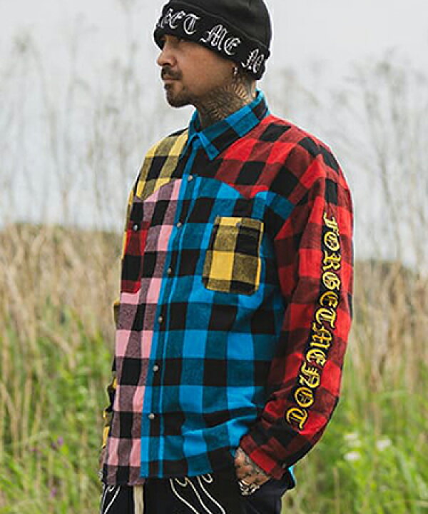 楽天市場】【MAYO(メイヨー)】CROSS Embroidery Check Shirt チェック 