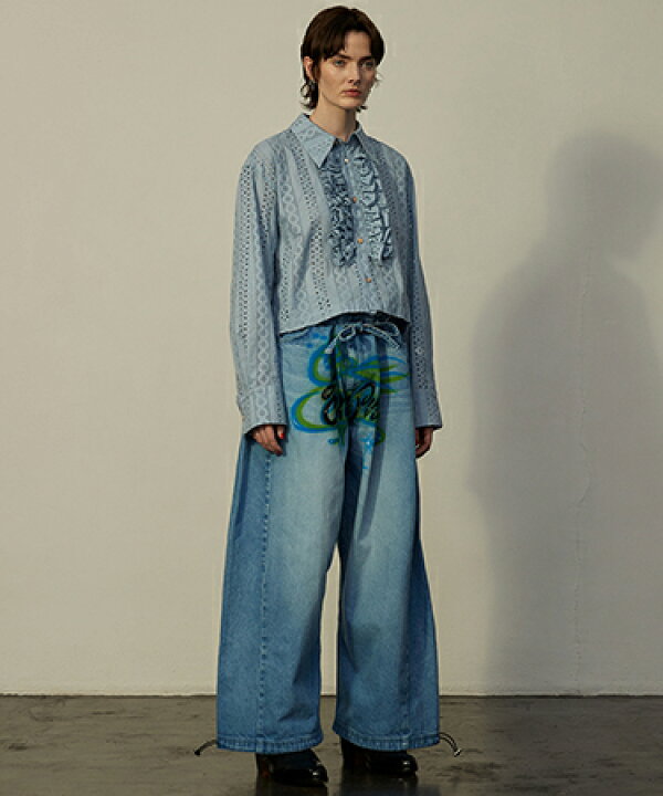 楽天市場】【TENDER PERSON(テンダーパーソン)】DENIM BAGGY PANTS 