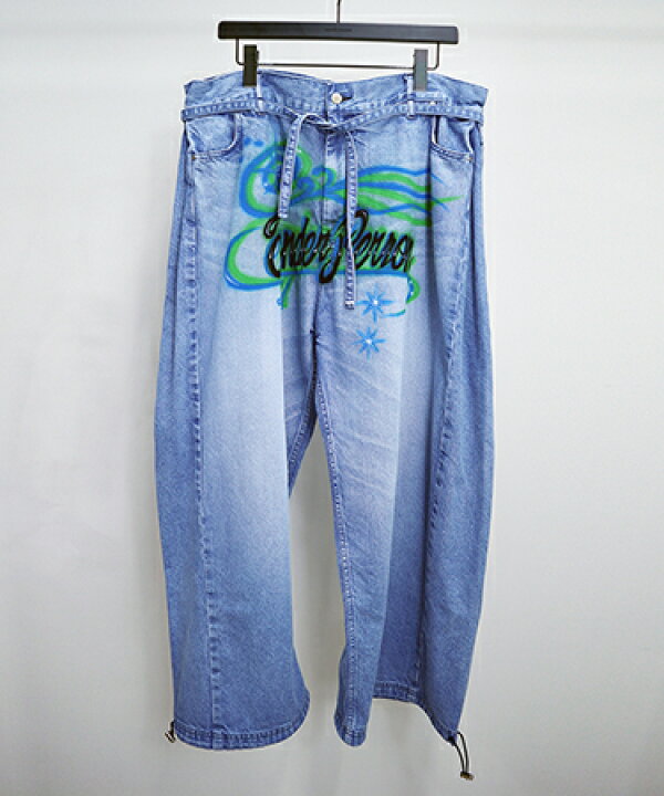 楽天市場】【TENDER PERSON(テンダーパーソン)】DENIM BAGGY PANTS 