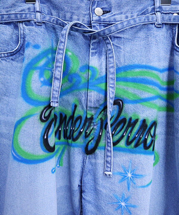 楽天市場】【TENDER PERSON(テンダーパーソン)】DENIM BAGGY PANTS 