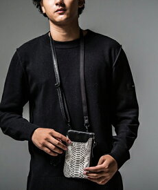 【DECADE(ディケイド)】【予約販売ご注文から1週間後出荷】 RESOUND CLOTHINGコラボMini Wallet Phone case shoulder bag ミニウォレットフォンケースショルダーバッグ(DCD-01415R)