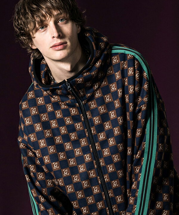 楽天市場】【glamb(グラム)】Monogram Hooded Jersey モノグラム 
