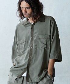 【EGO TRIPPING(エゴトリッピング)】RIPRAYON BOWLINGSHIRTS ボーリングシャツ(616215)