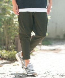 【CAMBIO(カンビオ)】Stretch Nylon Soft Sarrouel Tapered Pants サルエルパンツ(S20924cmb)