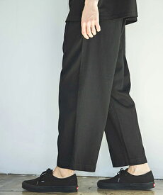 【MROLIVE(ミスターオリーブ)】 RINSE WASH 8oz DENIM - 2TACK WIDE EASY PANTS デニムイージーパンツ(M241105)