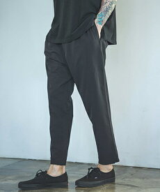 【MROLIVE(ミスターオリーブ)】ACTIVITY STRETCH DOUBLE CLOTH - 2TACK TAPERED EASY PANTS イージーパンツ(M241125)