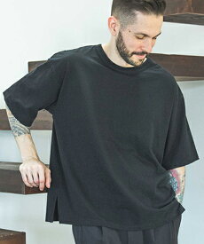【MROLIVE(ミスターオリーブ)】 ORGANIC BREND COTTON - VENTILATION T-SHIRT Tシャツ(M241137)