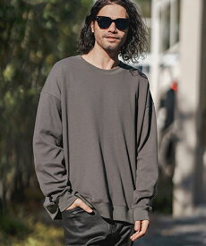 【CAMBIO(カンビオ)】Heavy KANOKO Crew Neck Pullover スウェット(MIU-241-012)