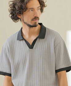 【Magine(マージン)】NOSTALGIC SKIPPER POLO SHIRTS スキッパーポロシャツ(MGN241-021)