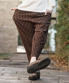 【CAMBIO(カンビオ)】【予約販売4月中旬～下旬入荷】 Ethnic Gauze Balloon Pants バルーンパンツ(MIU-241-036)