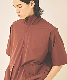 【Kelen(ケレン)】【予約販売6月上旬～中旬入荷】 MAAT 4WAY STRETCH UTILITY P-O ストレッチシャツ(KLM24SSH1113)