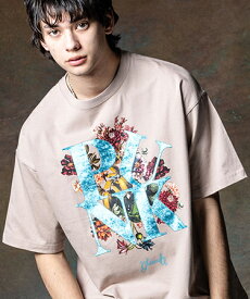 【glamb(グラム)】【予約販売5月下旬～6月上旬入荷】 Punk Bouquet T-Shirt パンクブーケTシャツ(GB0224-CS04)