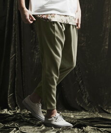 【ANGENEHM(アンゲネーム)】 Soft & brushed fabric relax pants イージーパンツ(AG02-008sce)