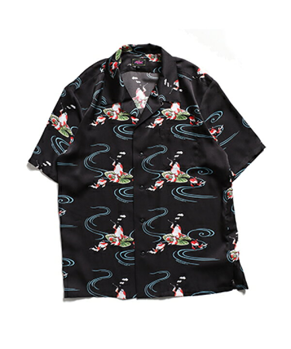 楽天市場】【ROTAR(ローター)】Goldfish Textile Aloha Shirt アロハ 
