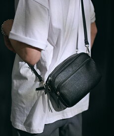 【THEOREM(セオレム)】 ADAM PATEK×THEOREM Shrink Leather Mini Camera Bag バッグ(AP2419007-TR)