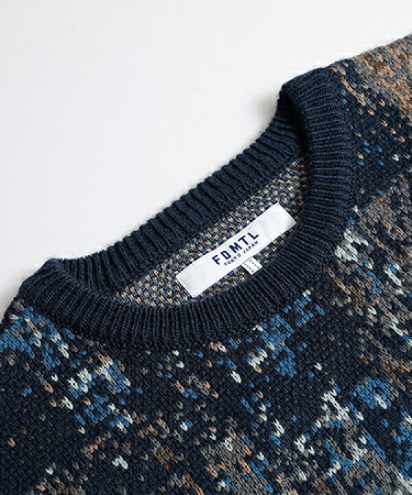楽天市場】【FDMTL(ファンダメンタル)】BORO SWEATER セーター(FA24 