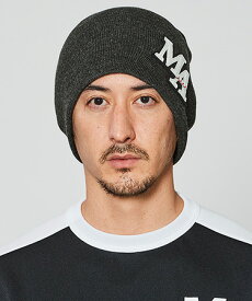 【ACANTHUS(アカンサス)】【予約販売10月上旬～中旬入荷】 muta MA Logo Back Pool Knit Cap ニットキャップ(MA2441)