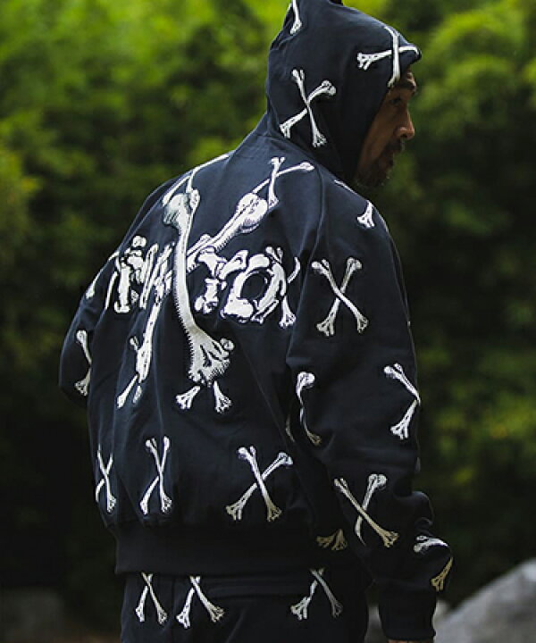 楽天市場】【MAYO(メイヨー)】CROSS BONES Embroidery Hoodie パーカー 