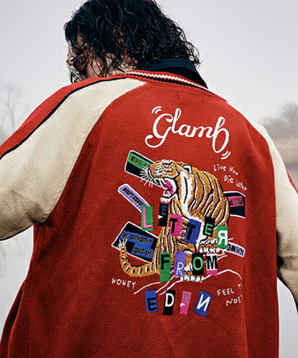 楽天市場】【glamb(グラム)】Noize Ska Cardigan ノイズ スカ 