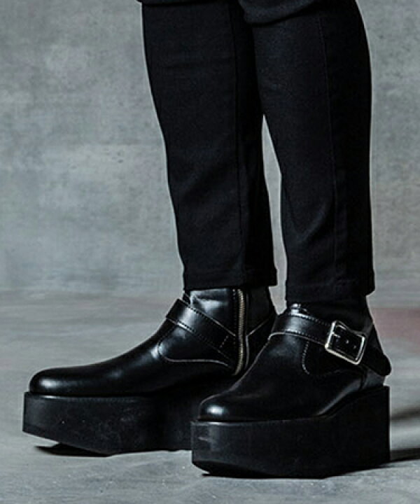 楽天市場】【glamb(グラム)】Platform Short Engineer Boots  