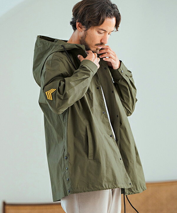 楽天市場】【Magine(マージン)】Military Motif Design Hooded Shirt 