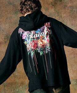 �yglamb(�O����)�zMelting Flower Hoodie �����e�B���O�t�����[�t�[�f�B(GB0424-CS02)