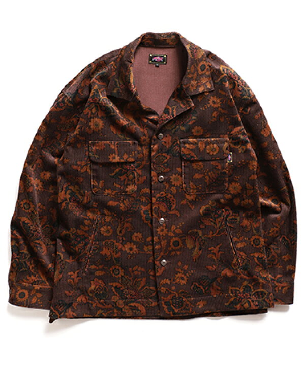 楽天市場】【ROTAR(ローター)】Corduroy Floral CPO Jacket シャツ 