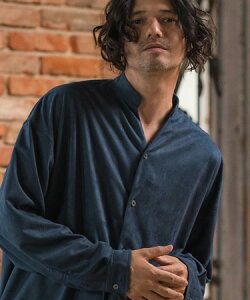 yCAMBIO(JrI)zSynthetic Suede Leather Shirts XG[hVc(MIU-242-038)