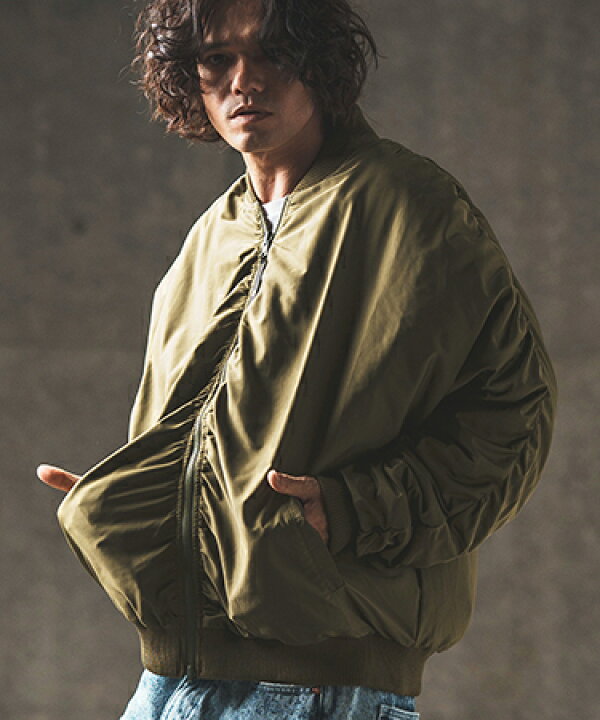 楽天市場】【GLIMCLAP(グリムクラップ)】 Reversible flight jacket 