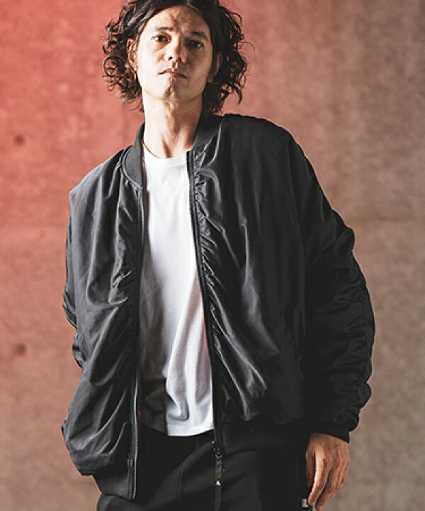 楽天市場】【GLIMCLAP(グリムクラップ)】 Reversible flight jacket 