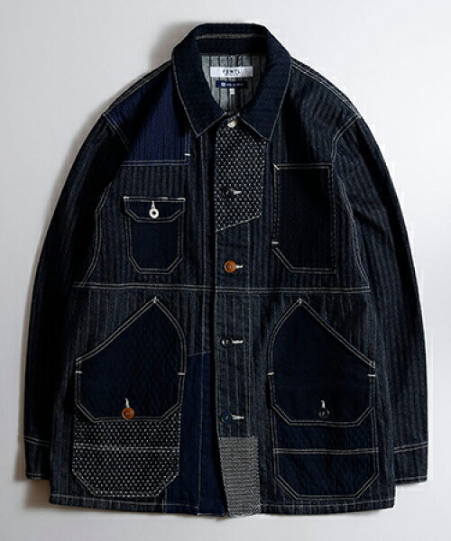 【FDMTL(ファンダメンタル)】COVERALL JACKET RINSE ジャケット(FA25-JK11R)