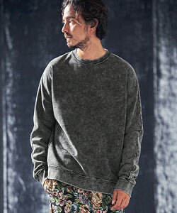 �yANGENEHM(�A���Q�l�[��)�zVintage texture oversized sweatshirt�@�X�E�F�b�g�v���I�[�o�[(AG03-060ace)