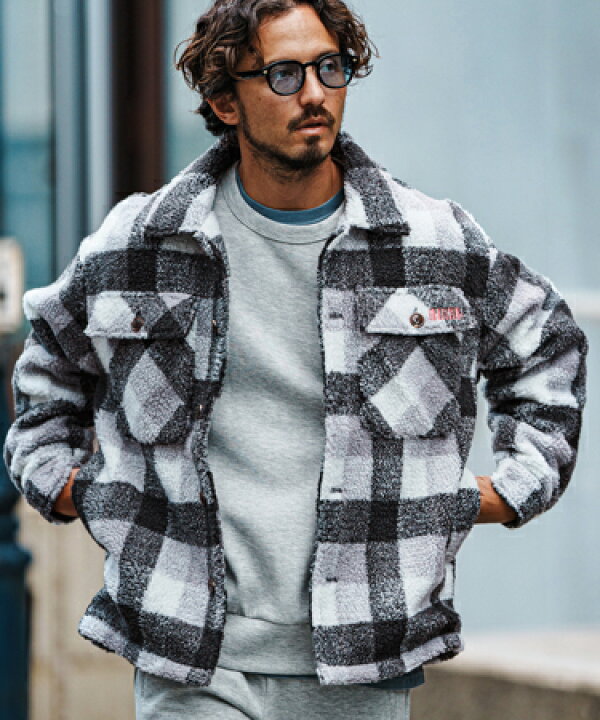 楽天市場】【felkod(フィルコッド)】Boa Fleece CPO Jacket ボア  