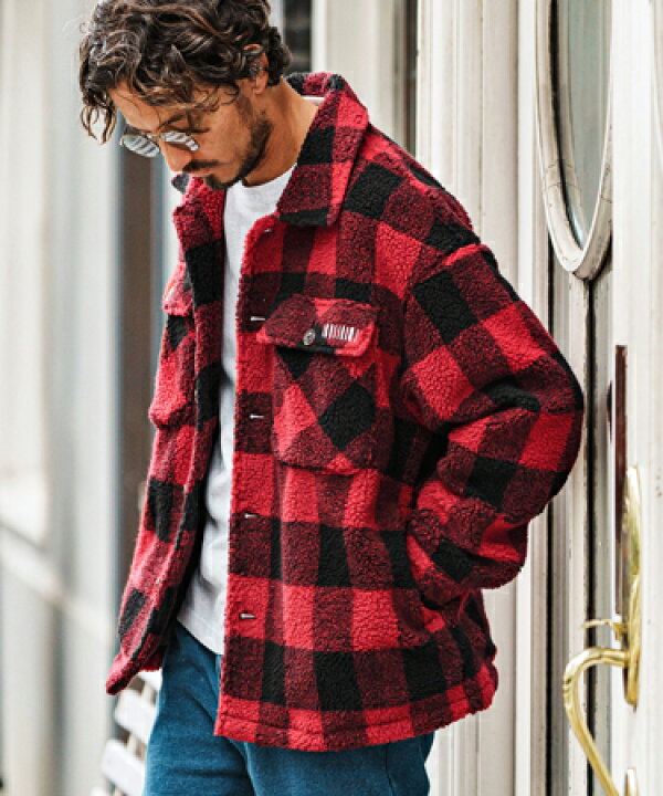 楽天市場】【felkod(フィルコッド)】Boa Fleece CPO Jacket ボア 