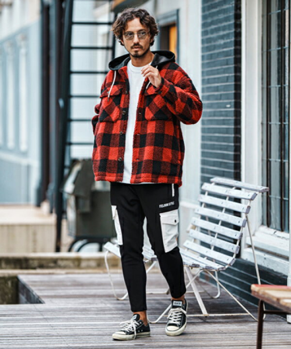 楽天市場】【felkod(フィルコッド)】Boa fleece CPO Hooded Jacket 