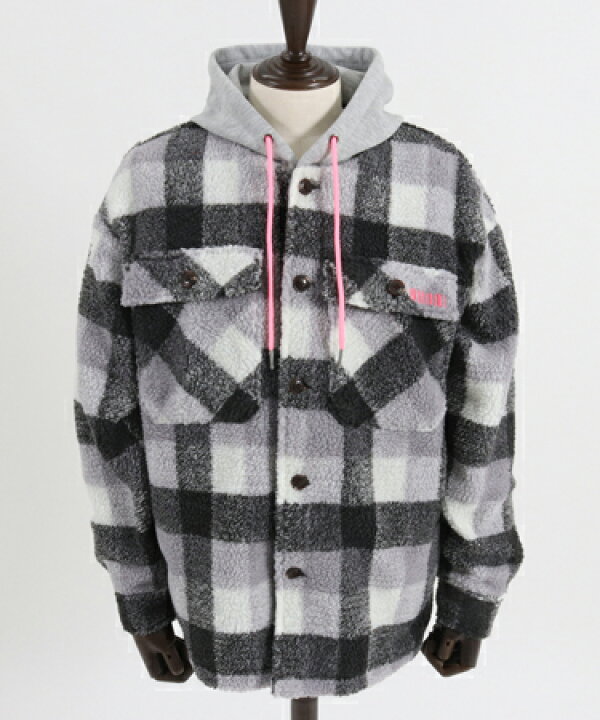 楽天市場】【felkod(フィルコッド)】Boa fleece CPO Hooded Jacket 