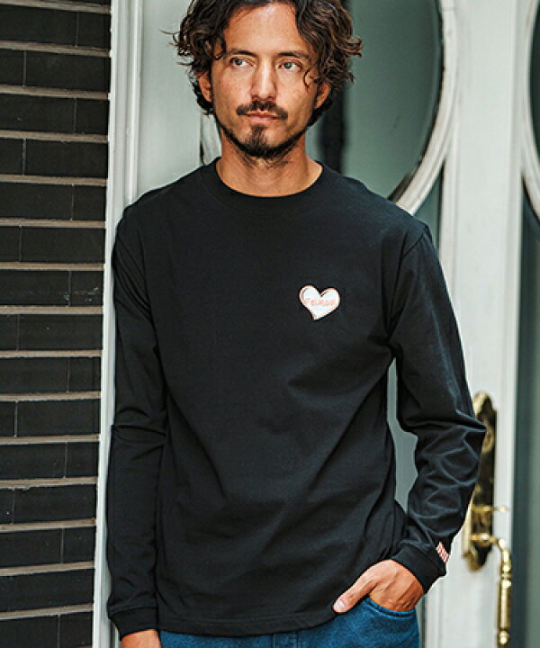 楽天市場】【felkod(フィルコッド)】Heart Logo Long Sleeve Cut Sew 