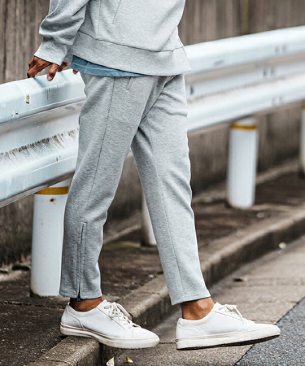 楽天市場】【felkod(フィルコッド)】Zip Accent Cardboard Knit Pants 