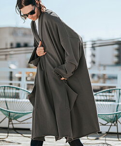 �yCAMBIO(�J���r�I)�zKIMONO Like Sweat Gown �X�E�F�b�g�K�E��(S44025cmb)