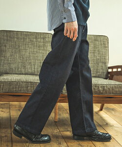 �yMROLIVE(�~�X�^�[�I���[�u)�z SUPER STRETCH DENIM -ONE WASH WIDE STRAIGHT PANTS �f�j�����C�h�p���c(M233106)