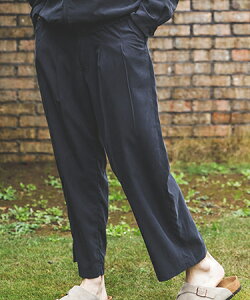 �yMROLIVE(�~�X�^�[�I���[�u)�zT-R POWDER CLOTH -2TACK WIDE EASY PANTS �C�[�W�[�p���c(M251130)