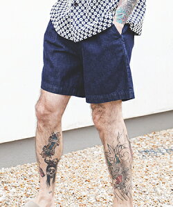yMROLIVE(~X^[I[u)z RINSE WASH 8oz DENIM -ONE TACK SHORTS V[gpc(M251139)