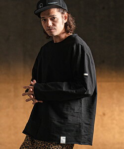 �yGLIMCLAP(�O�����N���b�v)�zBoxy silhouette long sleeve T-shirt �X�E�F�b�g(18-019-gls-cf)