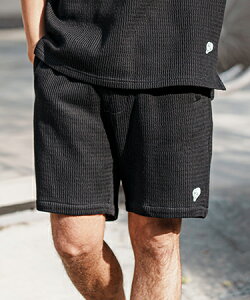 �y1minute 1second(�����~�j�b�g�����Z�J���h)�z ridge knitting shorts with heart patch �V���[�g�p���c(1M25H190)