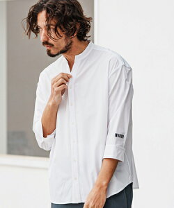 �yfelkod(�t�B���R�b�h)�zSmooth Cool Stretch Band collar 3-4 Sleeve Shirts �������V���c(F25S010)