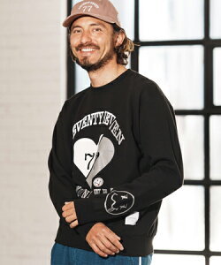 �yseventy seven(�Z�u���e�B�Z�u��)�zmiddle onz sweat shirts (heartGW) �X�E�F�b�g(7725S100)