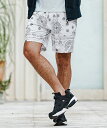 【1minute 1second(ワンミニットワンセカンド)】【予約販売6月中旬〜下旬入荷】bandana pattern shorts ショートパン…